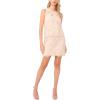 Vince Camuto Women’s Scallop Hem Mini Lace Skirt(Soft Cream)