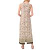 Vince Camuto Women’s Sleeveless Keyhole Back Maxi Dress(Lily Green)