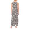 Vince Camuto Women’s Sleeveless Keyhole Back Maxi Dress(Rich Black)