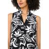 Vince Camuto Women’s Sleeveless V-Neck Tiered Maxi Dress(Rich Black)
