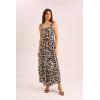 Vince Camuto Women’s Thick Strap Sleeveless Maxi Dress(Rich Black)
