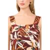 Vince Camuto Women’s Thick Strap Sleeveless Maxi Dress(Rust)