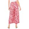 Vince Camuto Women’s Wide Leg Gathered Pants(Cherry Red)