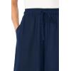 Vince Camuto Women’s Wide Leg Gathered Pants(Classic Navy)