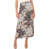 Vince Camuto Women’s Bias Pull on Midi Skirt(407 Classic Navy)