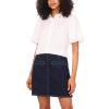 Vince Camuto Womens Flutter Sleeve Collar Button-Down(New Ivory)