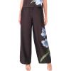 Vince Camuto Women’s Pull on Placement Print Back Elastic Pant(Sky)