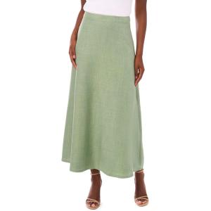 Vince Camuto Women’s A-line Maxi Skirt(Eucalyptus)