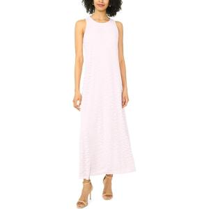 Vince Camuto Women’s Knit Eyelet Maxi Tank Dress(Lucent White)