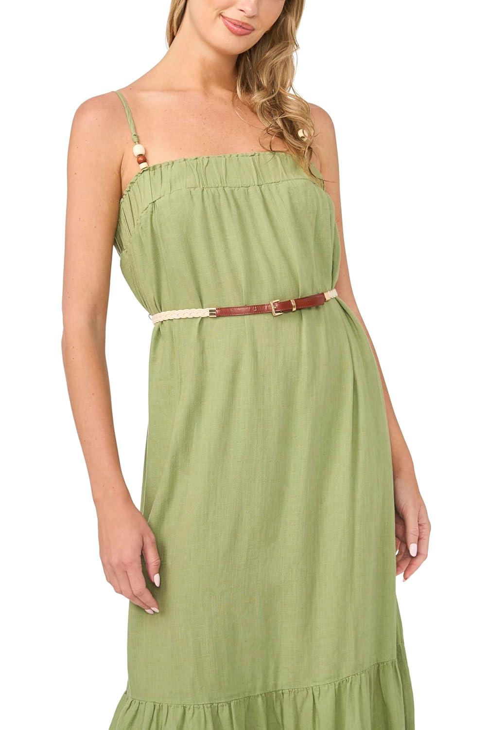 image:imageVince Camuto Womens Sleeveless Aline Maxi DressSage