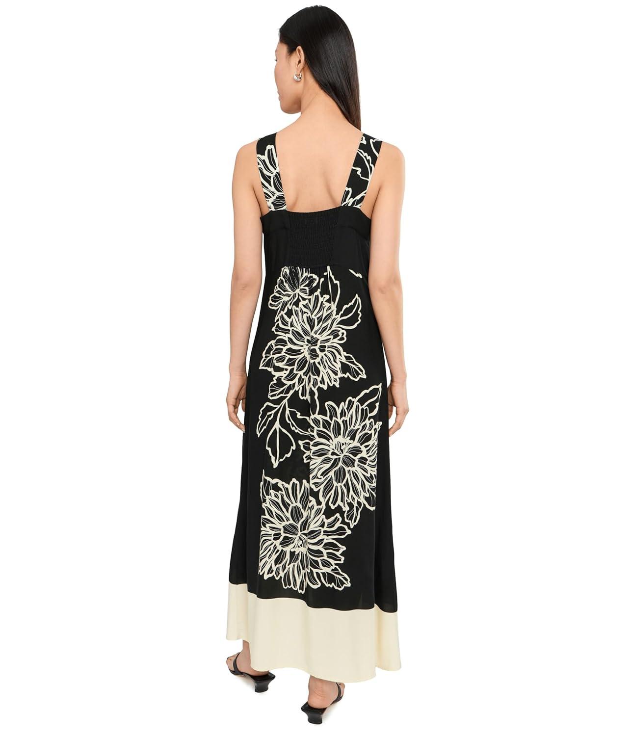 image:imageVince Camuto Womens Square Neck Maxi No TiersRich Black