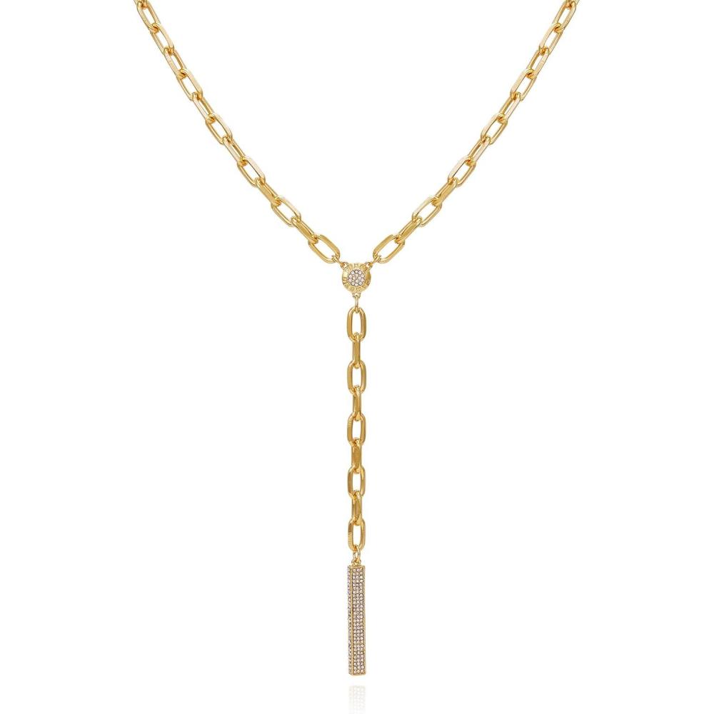 image:imageVince Camuto Oval Chain Link Y Necklace for Women