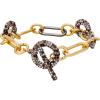 Vince Camuto Goldtone Multi Crystal Stone Toggle Bracelet