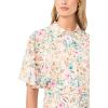 Vince Camuto Women’s Flutter Sleeve Princess Seam Button Up Maxi Dress(Antique White)