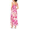 Vince Camuto Women’s Four Tier Maxi Dress(Deep Sangria)