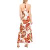 Vince Camuto Women’s Halter Neck Slit Dress(New Ivory)