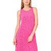 Vince Camuto Women’s Printed Sleeveless Maxi Dress(Raspberr Sorbet)