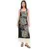 Vince Camuto Womens Square Neck Maxi No Tiers(Rich Black)