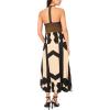 Vince Camuto Women’s V-Neck Barback Maxi Dress(Rich Black)
