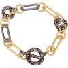 Vince Camuto Goldtone Multi Crystal Stone Toggle Bracelet