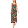 Vince Camuto Women’s Square Neck Maxi Dress(Rich Black)