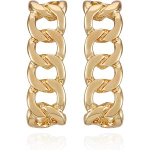 Vince Camuto Goldtone Suspender Earrings