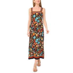 Vince Camuto Women’s Square Neck Maxi Dress(Rich Black)