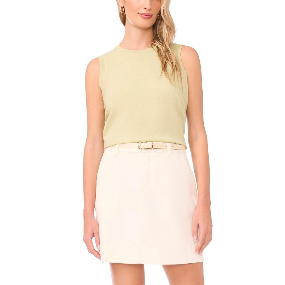 image:imageVince Camuto Womens Shell TankLily Green