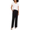 Vince Camuto Women’s Sequin V Neck Short Sleeve Sweater(Antique White Silver)