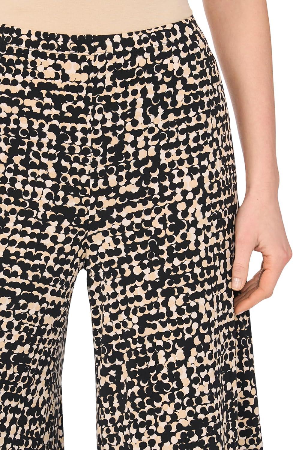 image:imageVince Camuto Womens Pull on Wide Leg PantRich Black