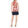 Vince Camuto Women’s Front Cross Over Wrap Sleeveless Tank Top(Rust)