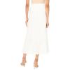 Vince Camuto Women’s Ruffled Maxi Wrap Skirt(New Ivory)