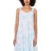Vince Camuto Women’s Tie Strap Sleeveless Wide Leg Jumpsuit(Blue Cloud)