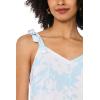 Vince Camuto Women’s Tie Strap Sleeveless Wide Leg Jumpsuit(Blue Cloud)