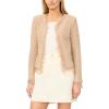 Vince Camuto Women’s Cropped Fringe Jacket(Camel)