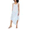 Vince Camuto Women’s Tie Strap Sleeveless Wide Leg Jumpsuit(Blue Cloud)