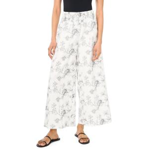 Vince Camuto Women’s Cropped Wide Leg Pant(Ultra White)