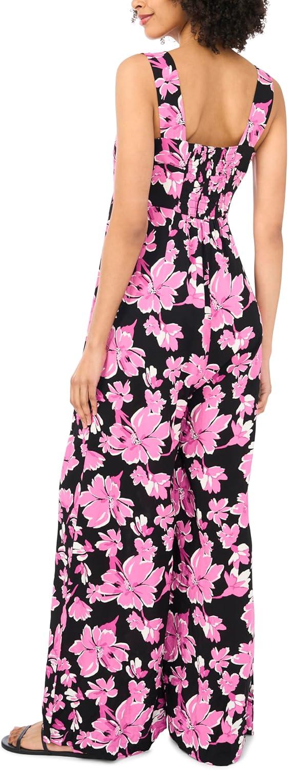 image:imageVince Camuto Womens Squareneck Sleeveless JumpsuitViolet Blush