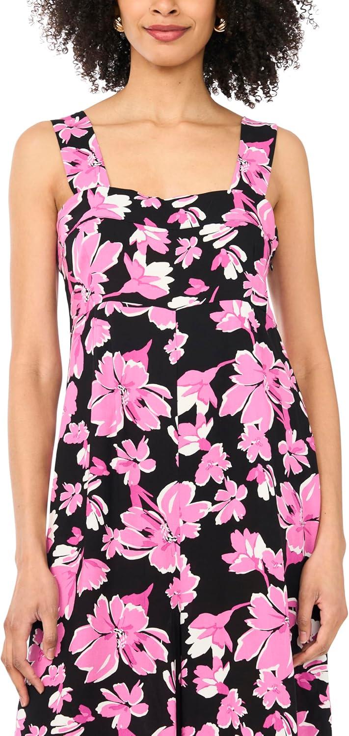 image:imageVince Camuto Womens Squareneck Sleeveless JumpsuitViolet Blush