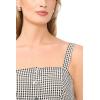 Vince Camuto Women’s Button Front Fitted Tank Top(Rich Black)