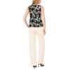 Vince Camuto Women’s Printed Sleeveless Top(Rich Black)