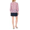 Vince Camuto Women’s Raglan Split Neck 3/4 Sleeve Blouse(Red Hot)
