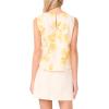 Vince Camuto Women’s Sleeveless Crew Neck Blouse(New Ivory)