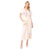 Vince Camuto Women’s Smocked Waist Wide Leg Pant(Antiq White)