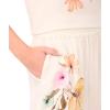 Vince Camuto Women’s Smocked Waist Wide Leg Pant(Antiq White)