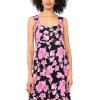Vince Camuto Women’s Square-neck Sleeveless Jumpsuit(Violet Blush)