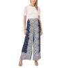 Vince Camuto Women’s Wide Leg Pull on Pant(Classic Navy)