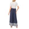 Vince Camuto Women’s Wide Leg Pull on Pant(Classic Navy)