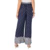 Vince Camuto Women’s Wide Leg Pull on Pant(Classic Navy)