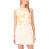 Vince Camuto Women’s Sleeveless Crew Neck Blouse(New Ivory)